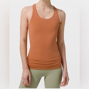 Lululemon: Cool Racerback II *Nulu Size 4, desert sun